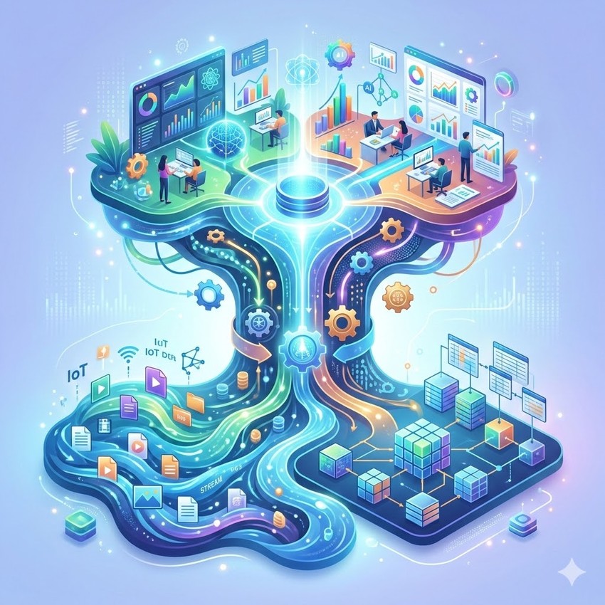 Data Lakehouse: Arsitektur Hibrida yang Menyatukan Kekuatan Data Lake dan Data Warehouse untuk Analitik Modern