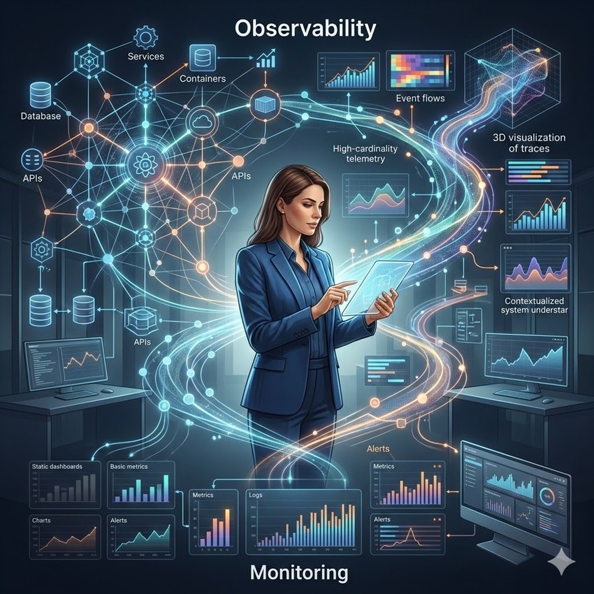 Observability Engineering: Seni Memahami Sistem Kompleks Melampaui Sekadar Monitoring Tradisional